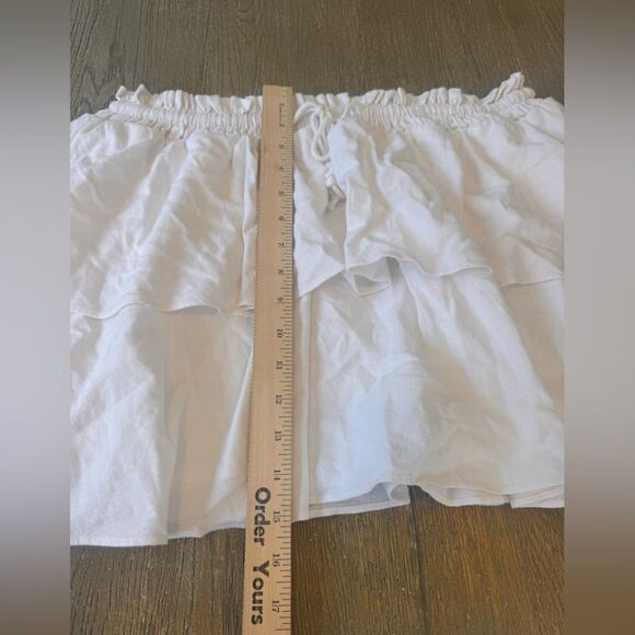 Stoney Clover. Brand new with tags. Cute white drawstring ruffle skirt! xL - Picture 4 of 8